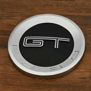 Round Panel Rear Trunk Badge For Mustang GT 5.9 inch diameter